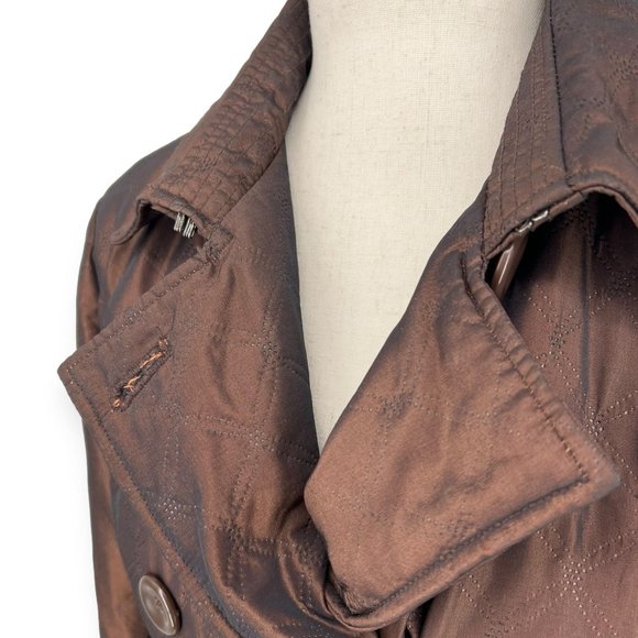 Zara Quilted Collar Jacket | Large - Picture 3 of 5